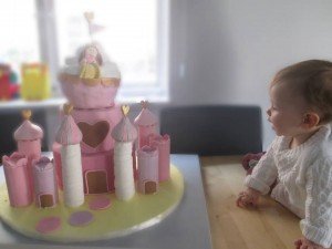 The Princess and the Castle Cake