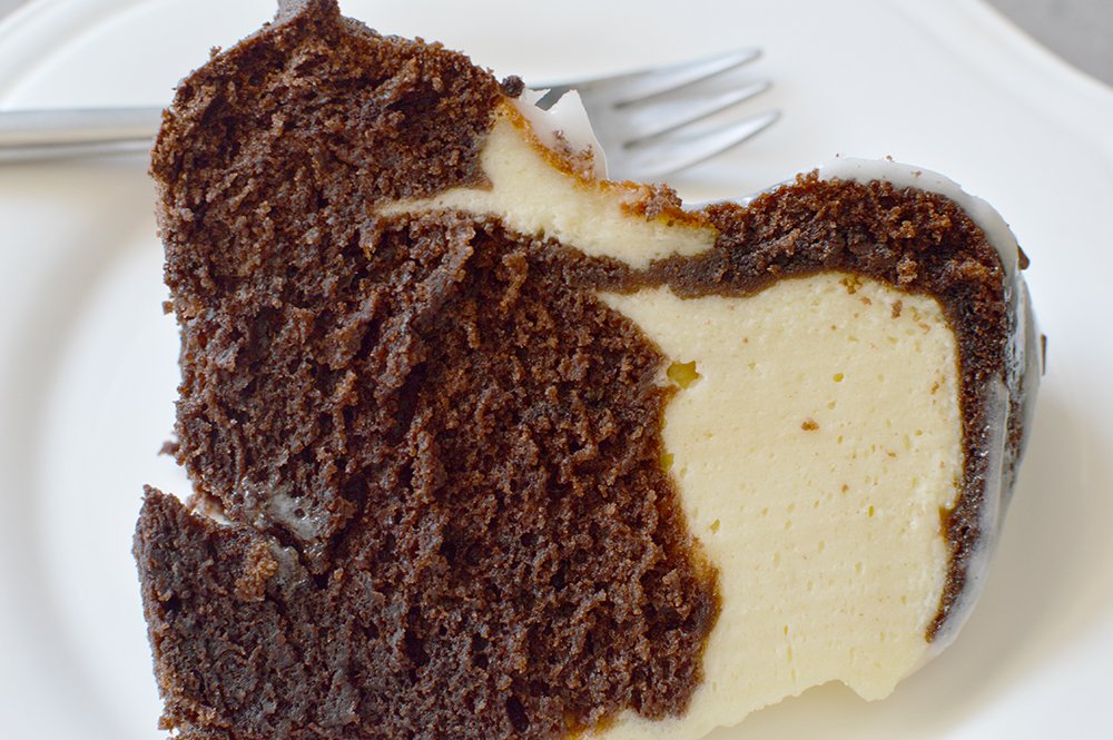 Brownie Batter Mocha Bundt Cake - Sweet Beginnings Blog