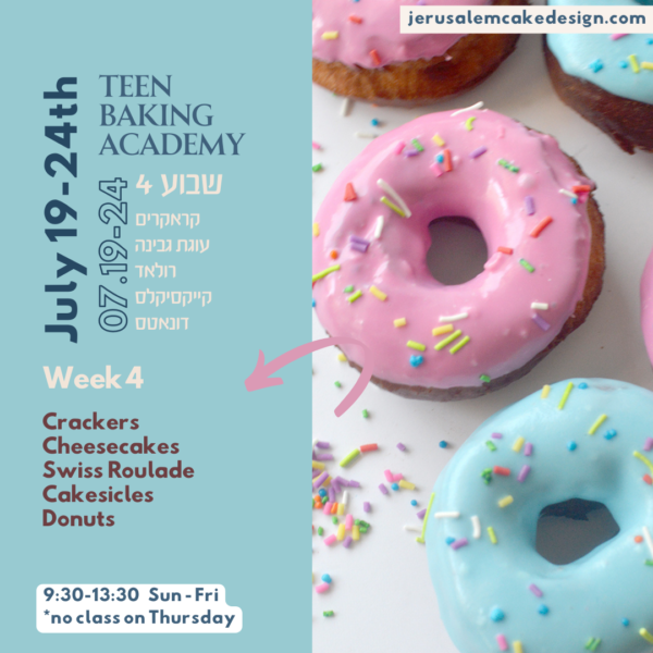 Summer Program: Week 4 [July 19-24]