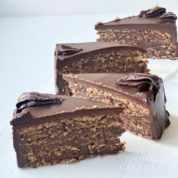 Hazelnut Garash Layer Cake (gf)